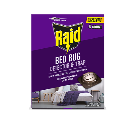 RAID BED BUG DETECTOR AND TRAP