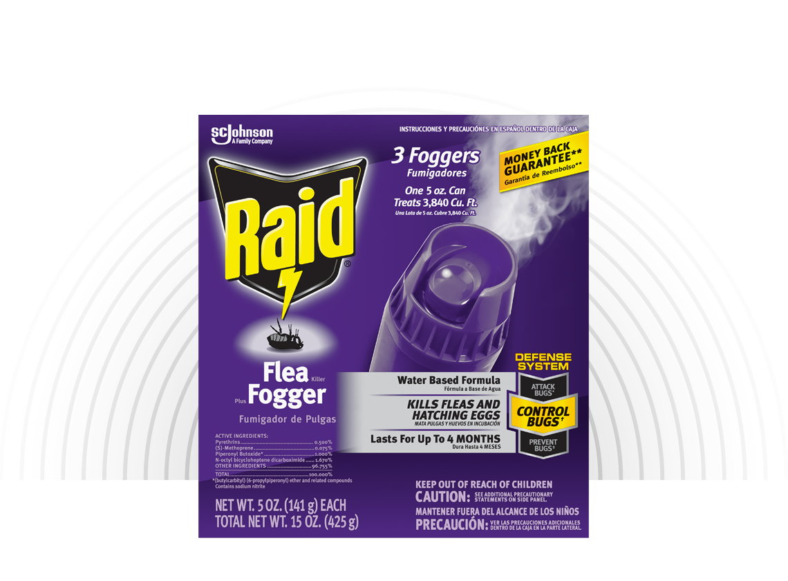 RAID FLEA KILLER PLUS FOGGER