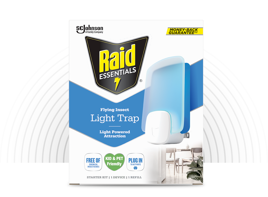 Raid Essentials Flying Insect Light Trap